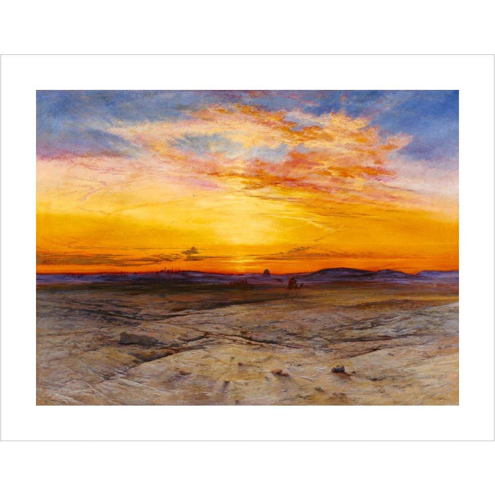 The Tombs of the Sultans near Cairo - Art print