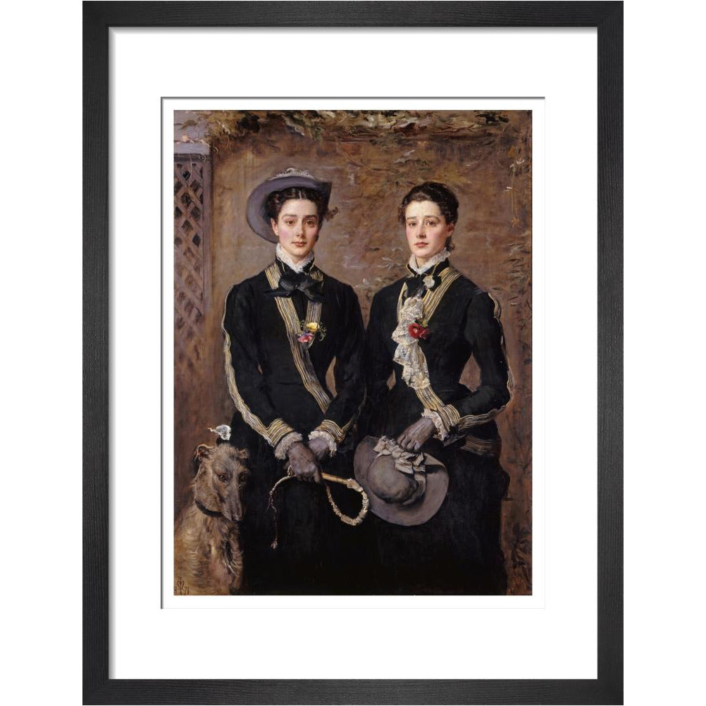 The Twins, Kate and Grace Hoare - Art print