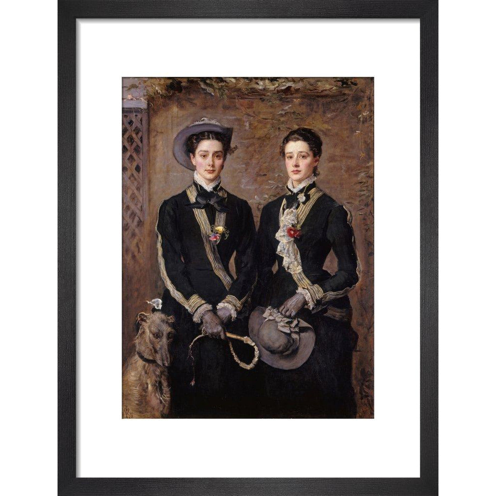 The Twins, Kate and Grace Hoare - Art print