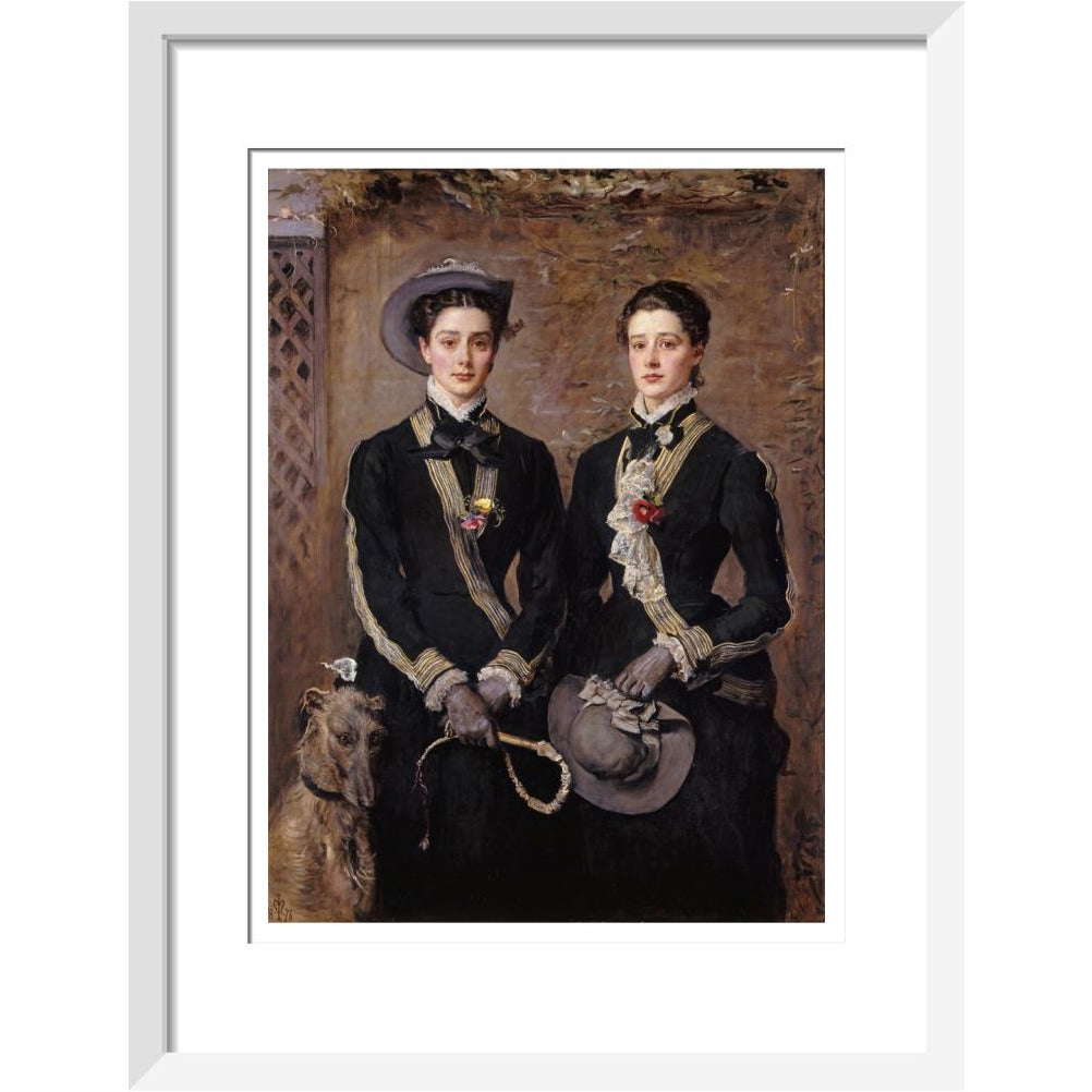 The Twins, Kate and Grace Hoare - Art print