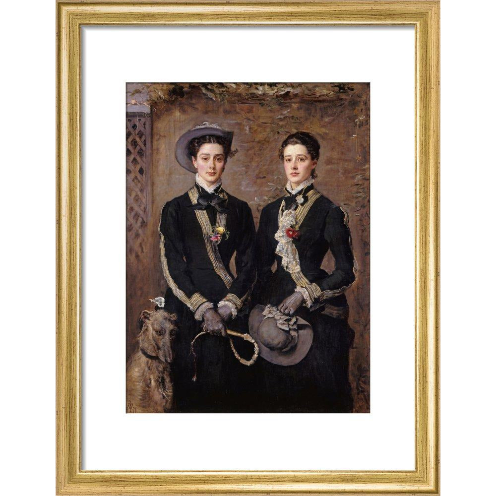 The Twins, Kate and Grace Hoare - Art print