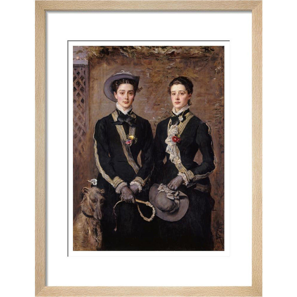 The Twins, Kate and Grace Hoare - Art print
