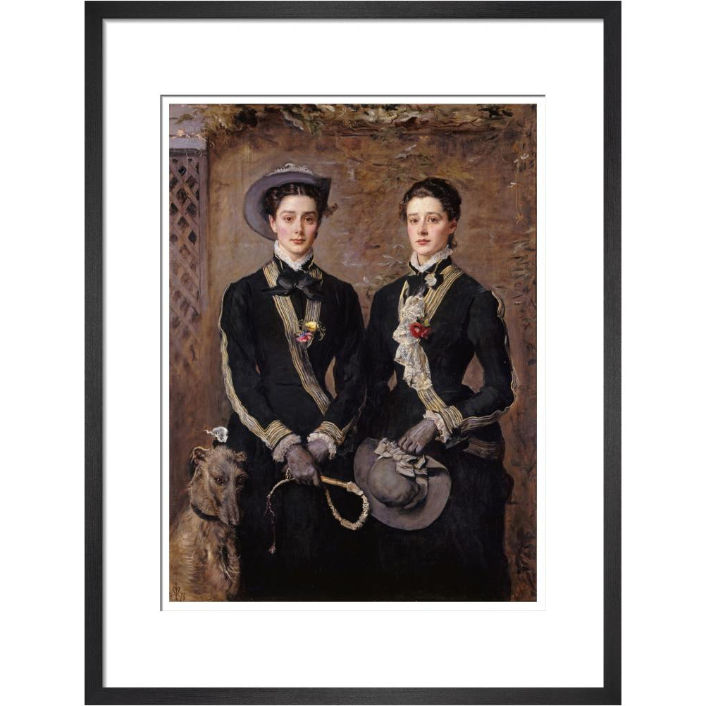 The Twins, Kate and Grace Hoare - Art print