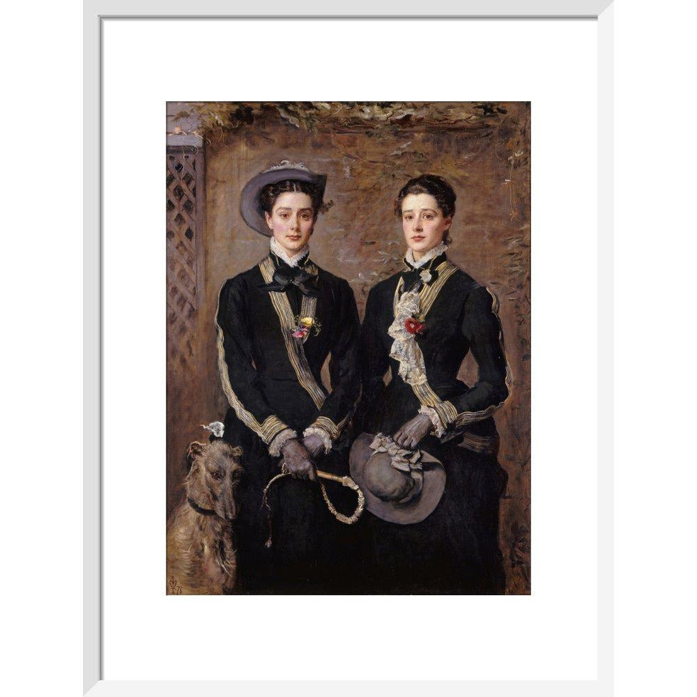 The Twins, Kate and Grace Hoare - Art print