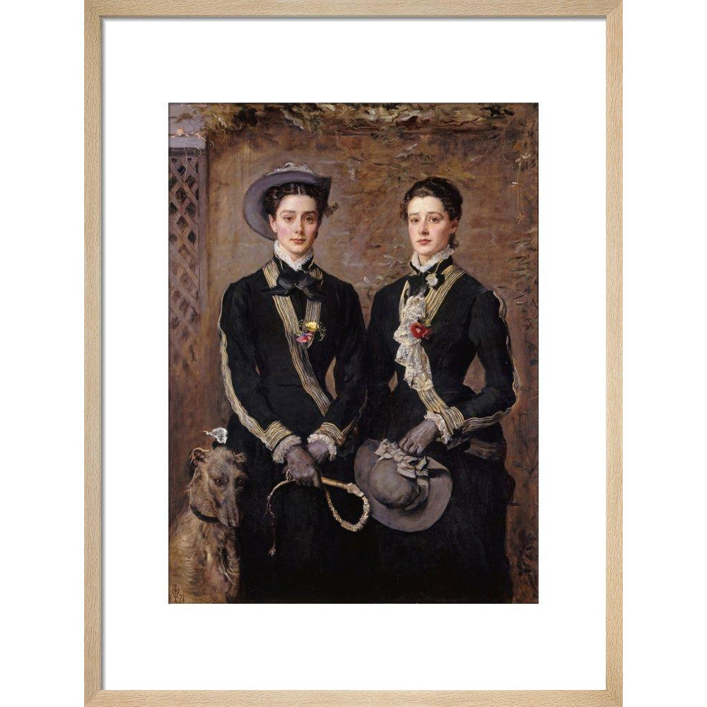 The Twins, Kate and Grace Hoare - Art print