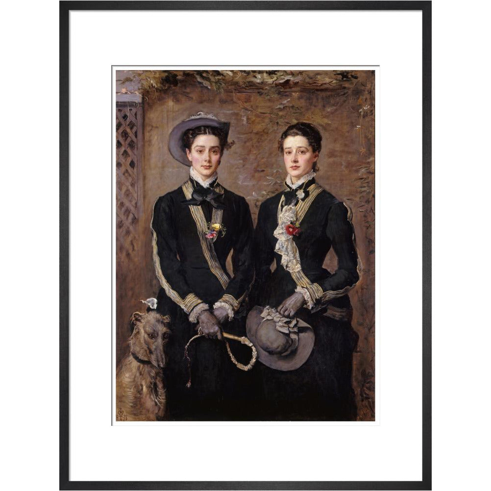 The Twins, Kate and Grace Hoare - Art print
