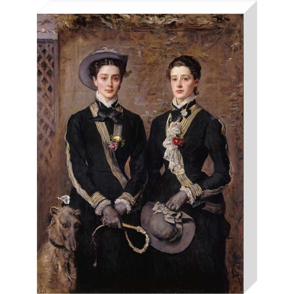 The Twins, Kate and Grace Hoare - Art print
