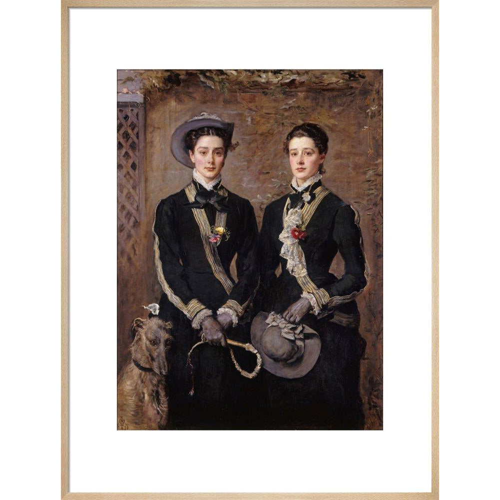The Twins, Kate and Grace Hoare - Art print