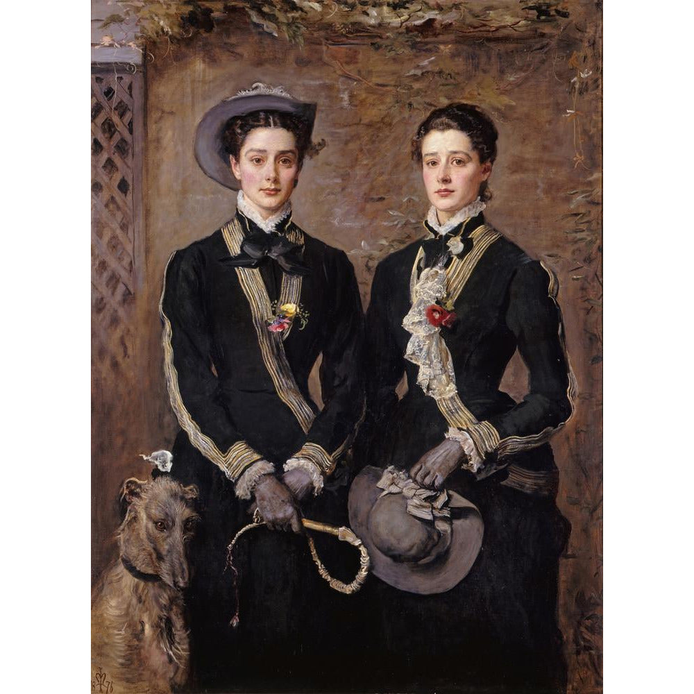 The Twins, Kate and Grace Hoare - Art print
