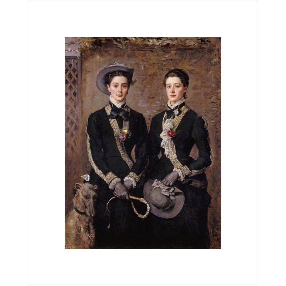 The Twins, Kate and Grace Hoare - Art print