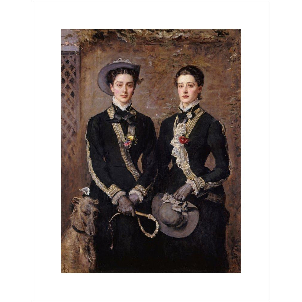 The Twins, Kate and Grace Hoare - Art print
