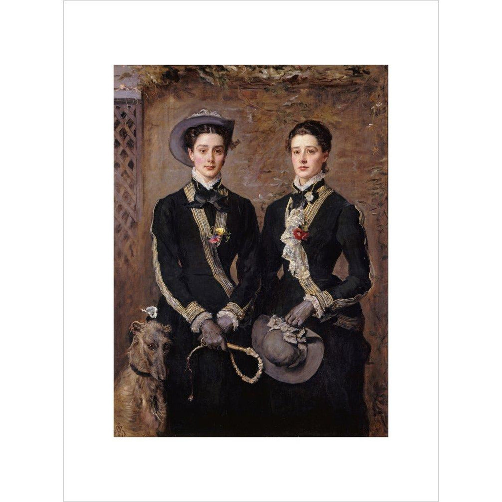 The Twins, Kate and Grace Hoare - Art print