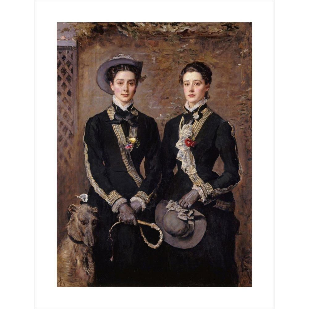 The Twins, Kate and Grace Hoare - Art print