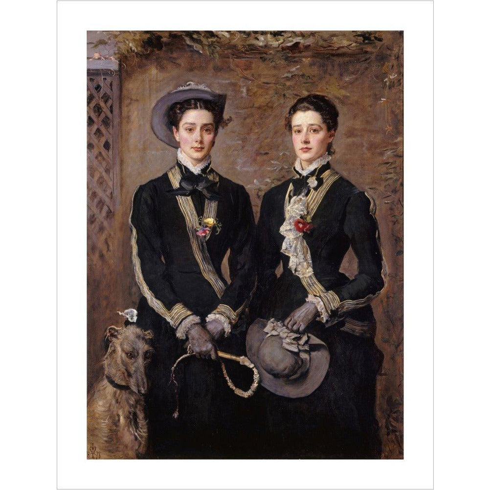 The Twins, Kate and Grace Hoare - Art print