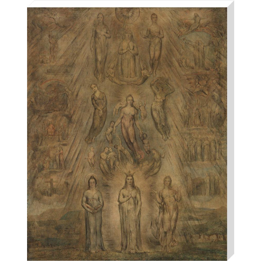 An Allegory of the Spiritual Condition of Man - Art print
