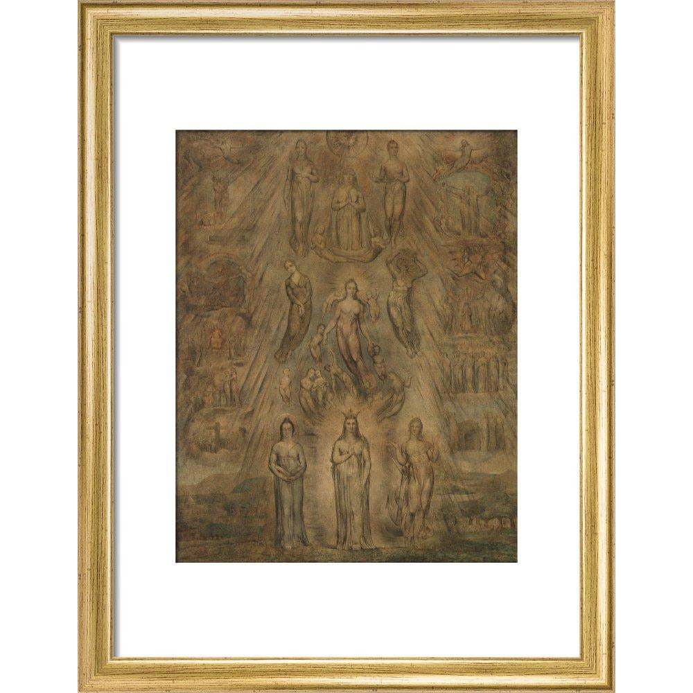 An Allegory of the Spiritual Condition of Man - Art print