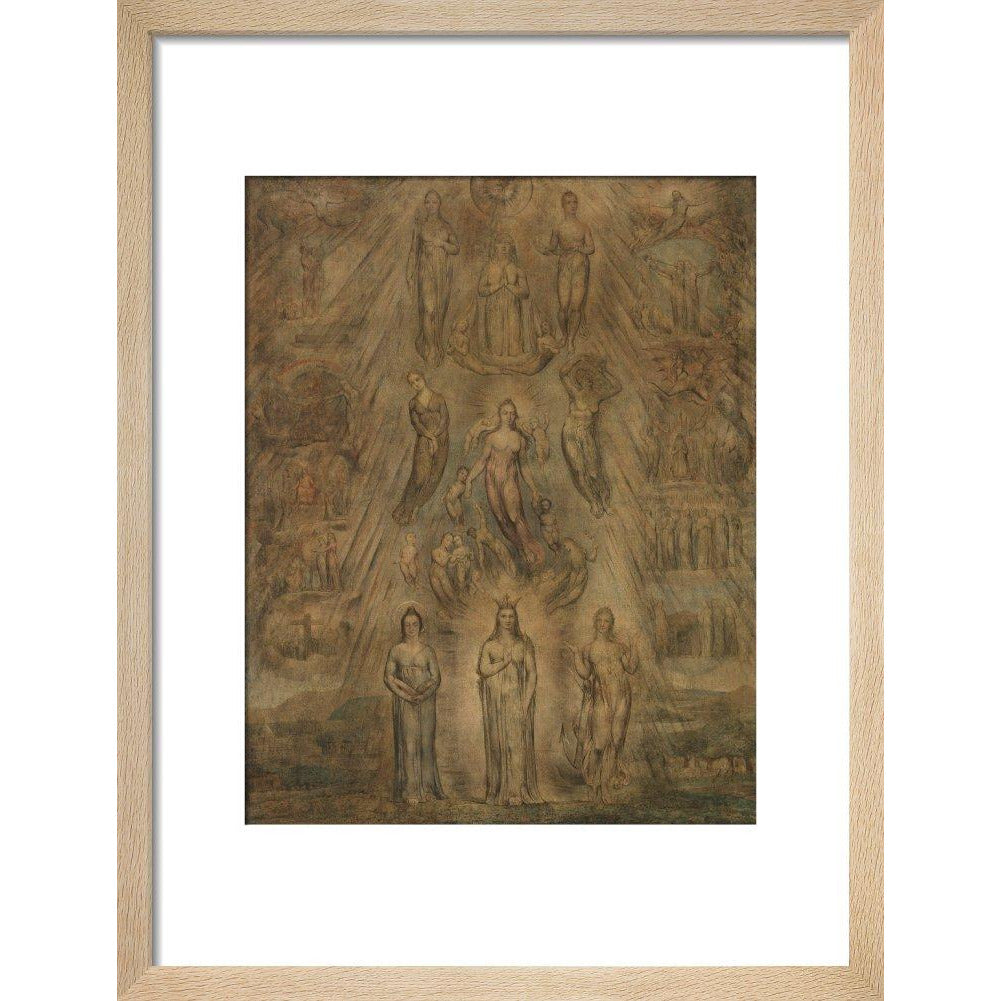 An Allegory of the Spiritual Condition of Man - Art print
