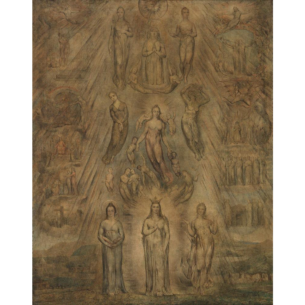 An Allegory of the Spiritual Condition of Man - Art print