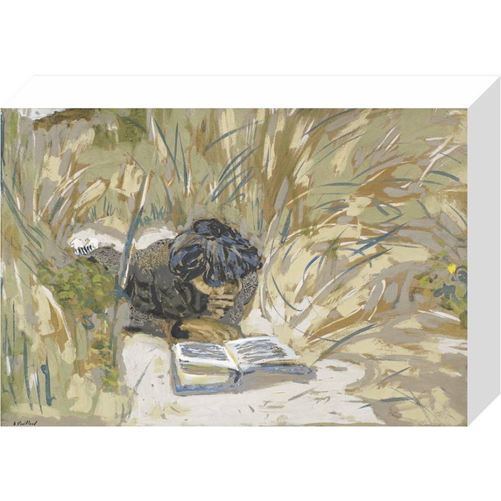 Woman Reading - Art print