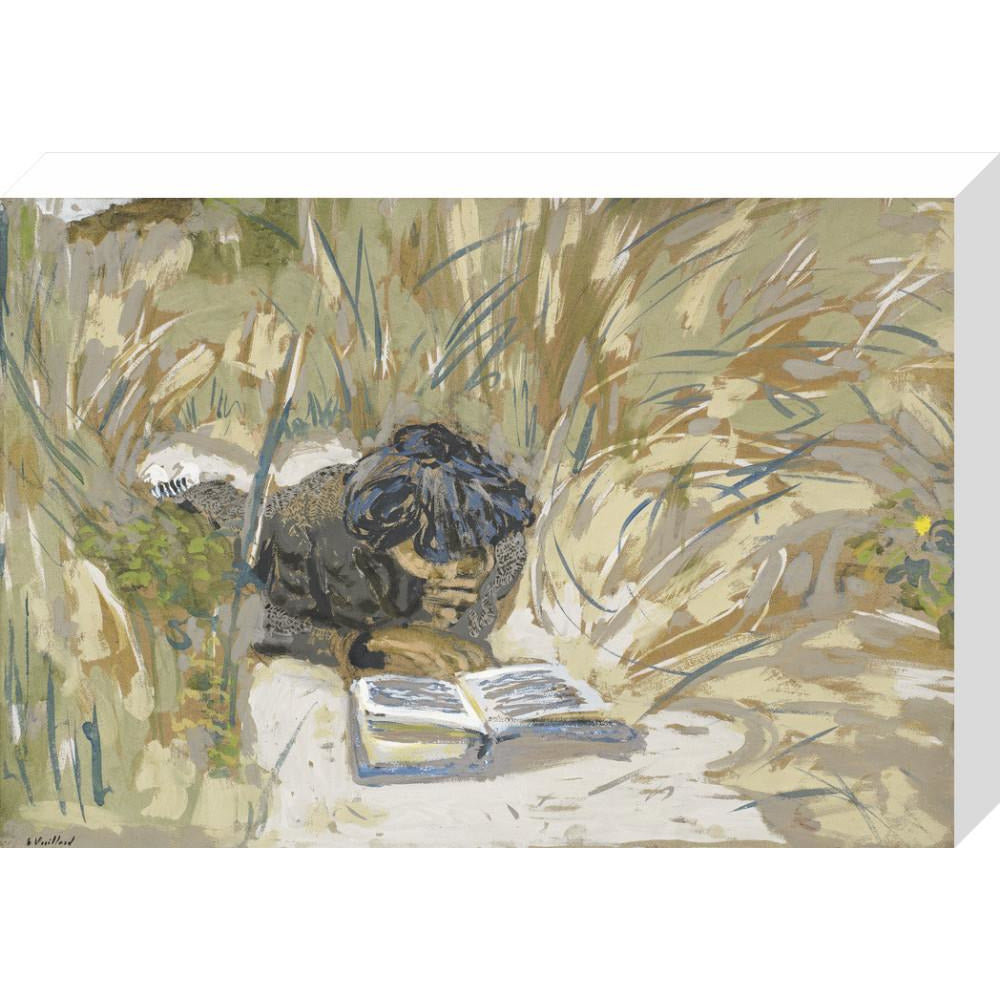 Woman Reading - Art print