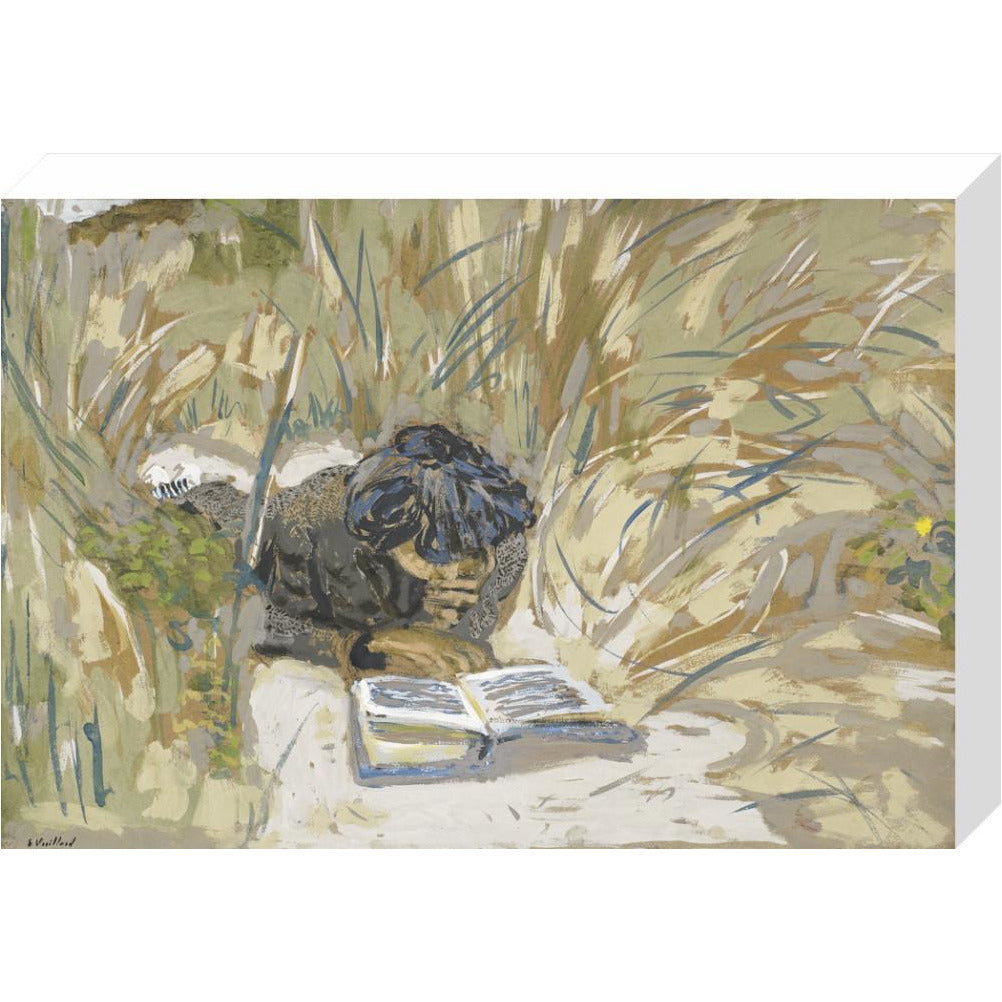 Woman Reading - Art print