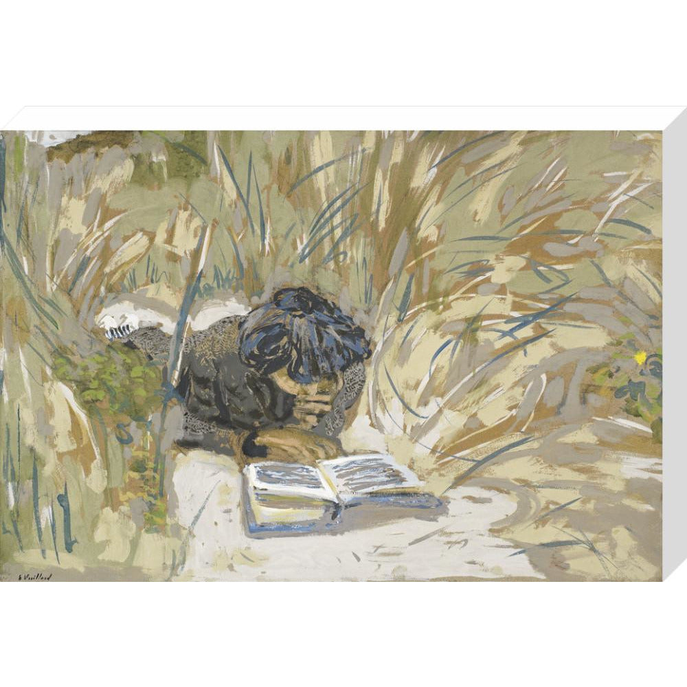 Woman Reading - Art print