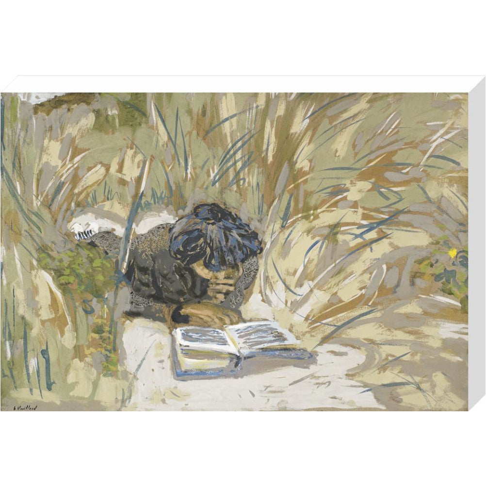 Woman Reading - Art print