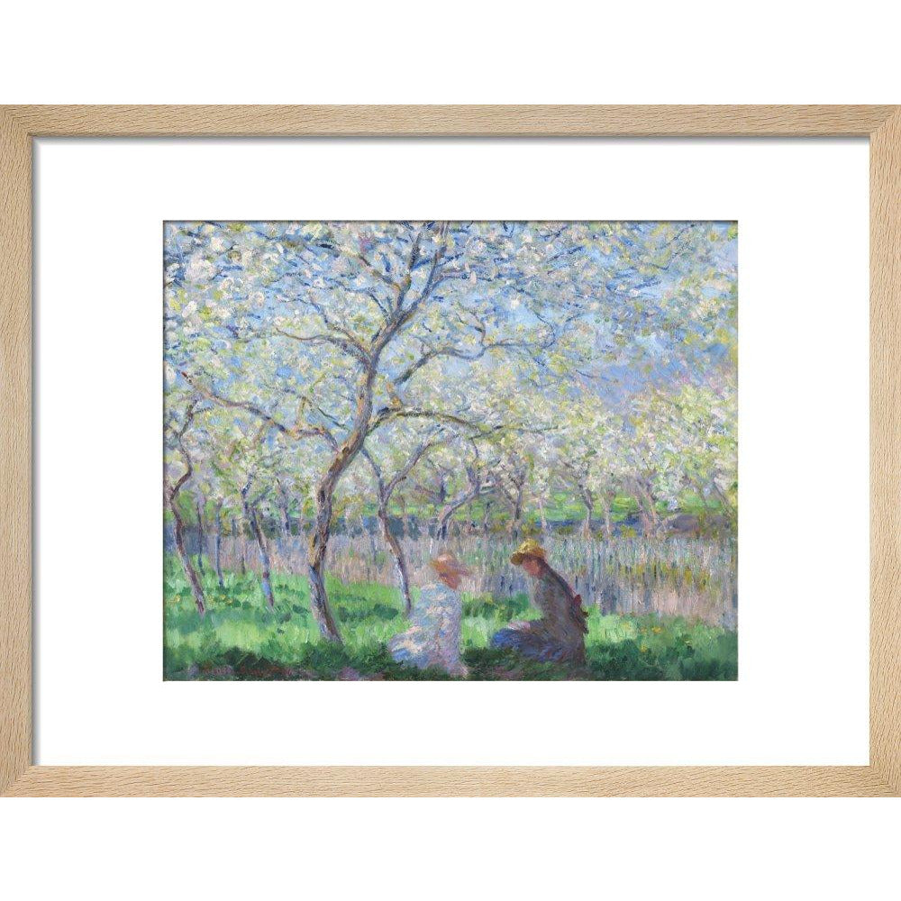 Springtime by Monet - Art print