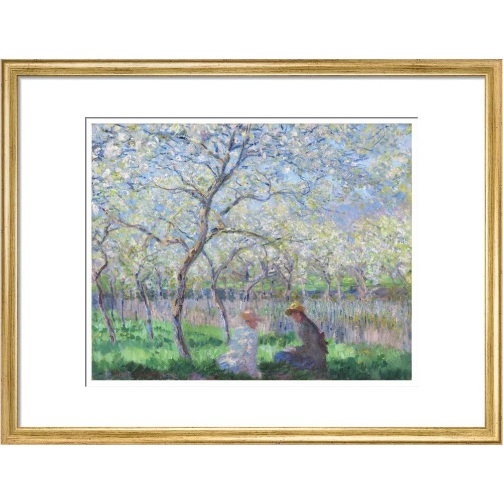 Springtime by Monet - Art print
