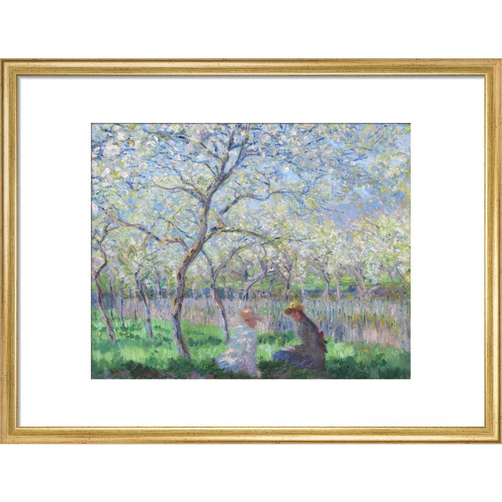 Springtime by Monet - Art print