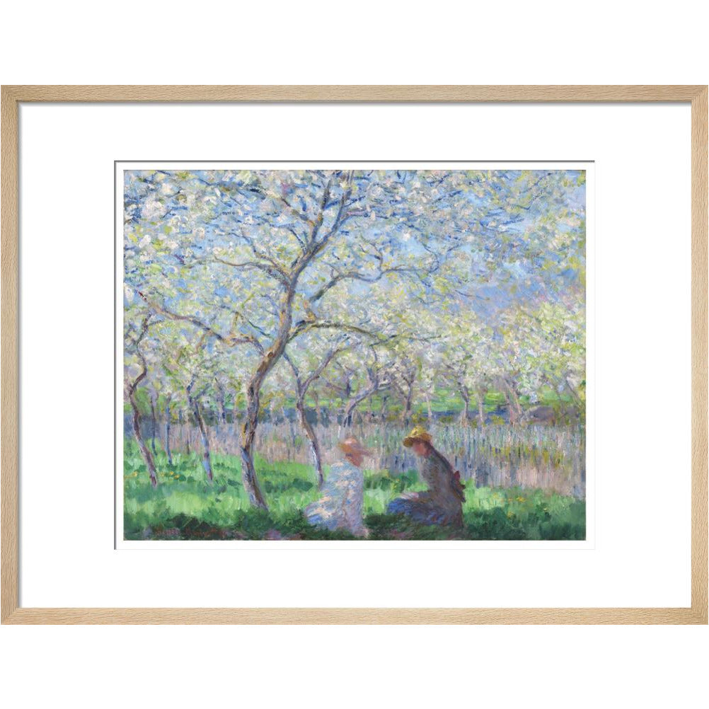 Springtime by Monet - Art print