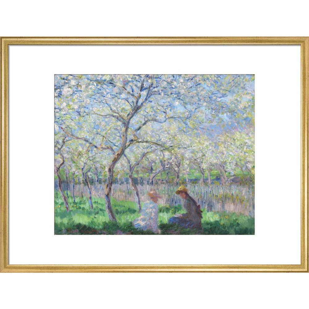 Springtime by Monet - Art print