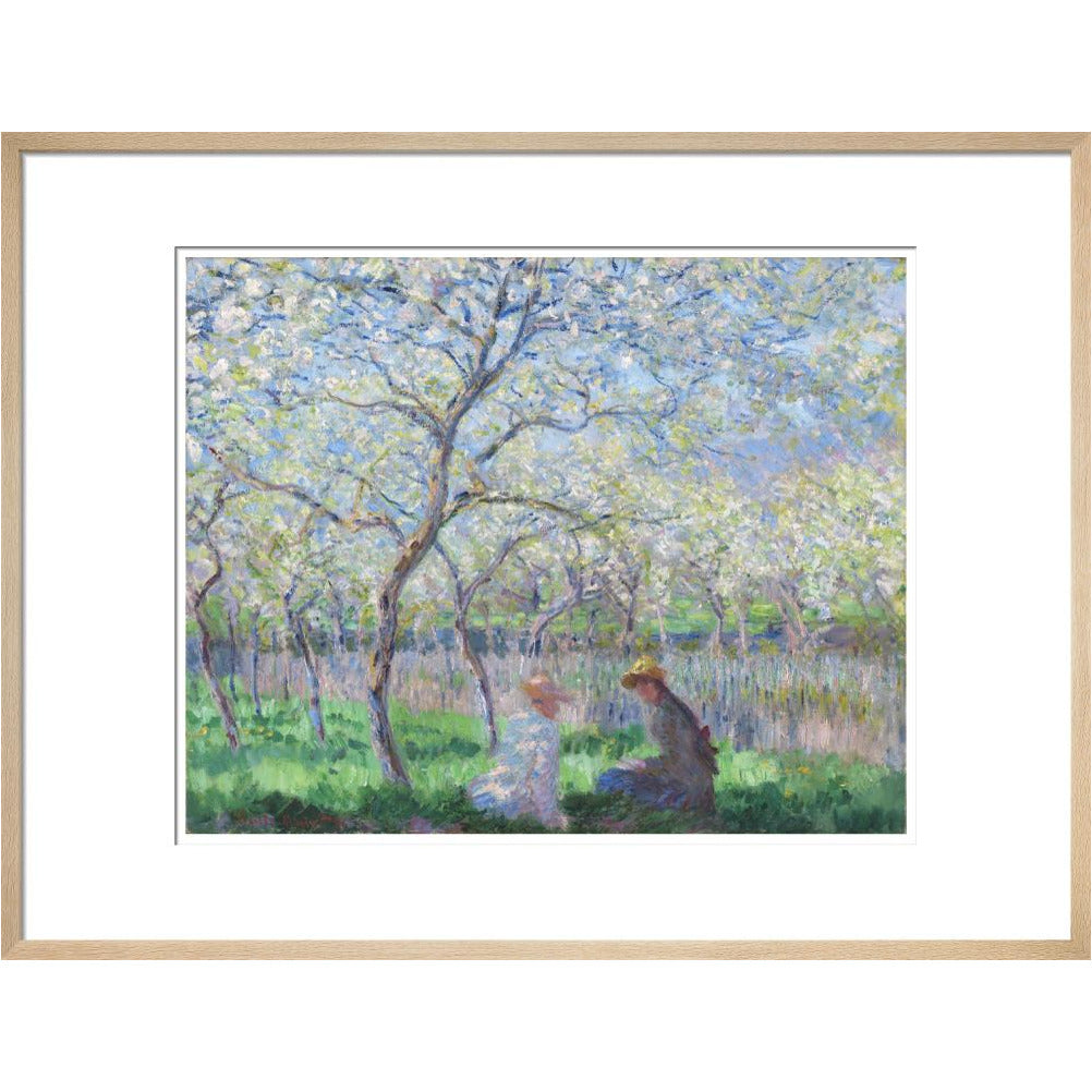 Springtime by Monet - Art print