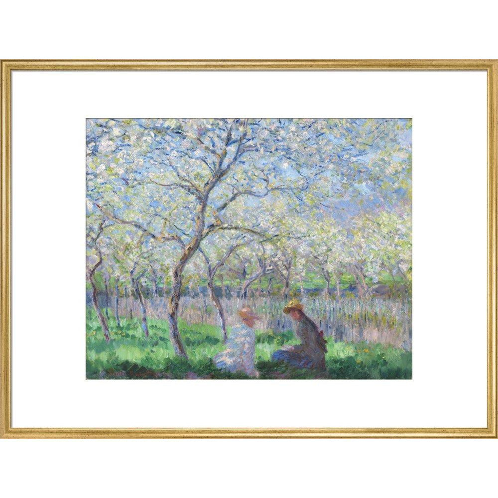 Springtime by Monet - Art print
