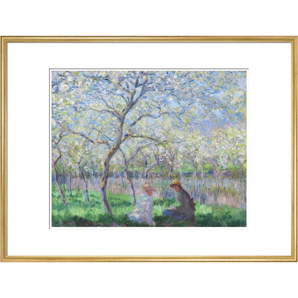 Springtime by Monet - Art print
