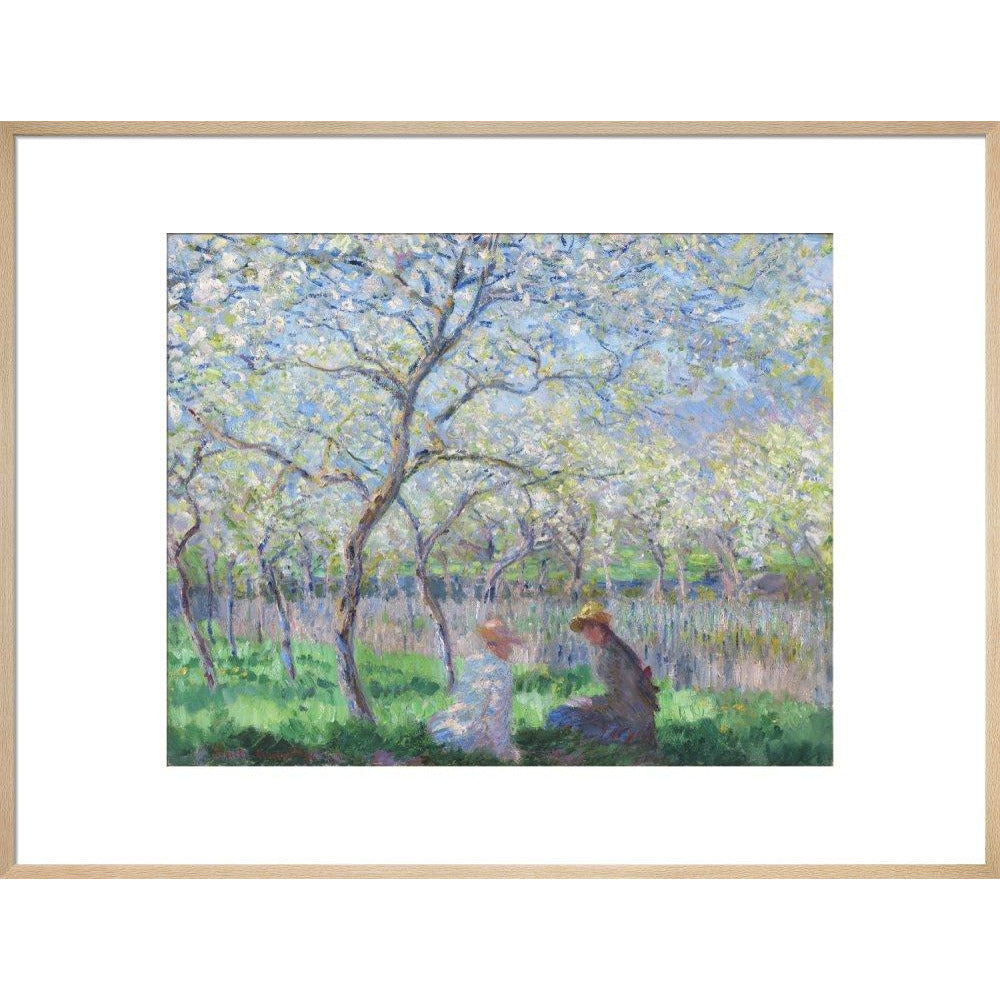 Springtime by Monet - Art print
