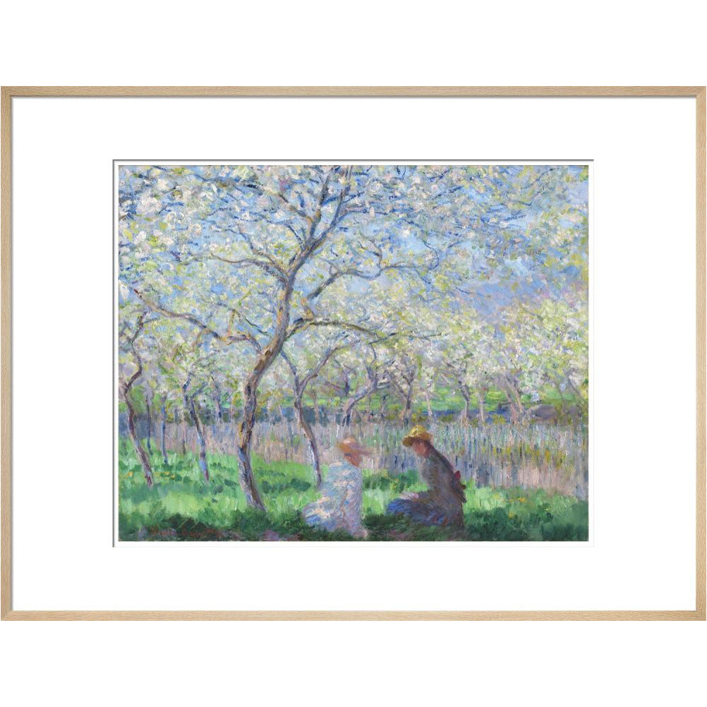 Springtime by Monet - Art print