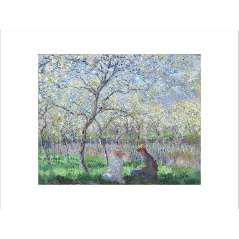 Springtime by Monet - Art print