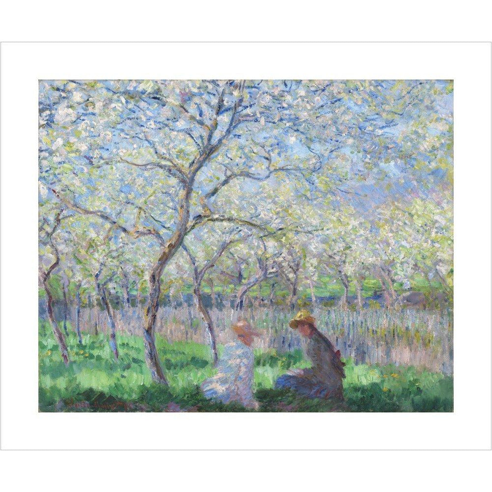 Springtime by Monet - Art print