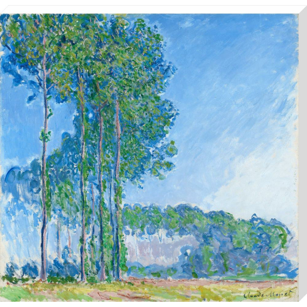 Monet's Poplars - Art print