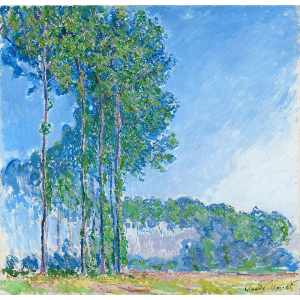 Monet's Poplars - Art print