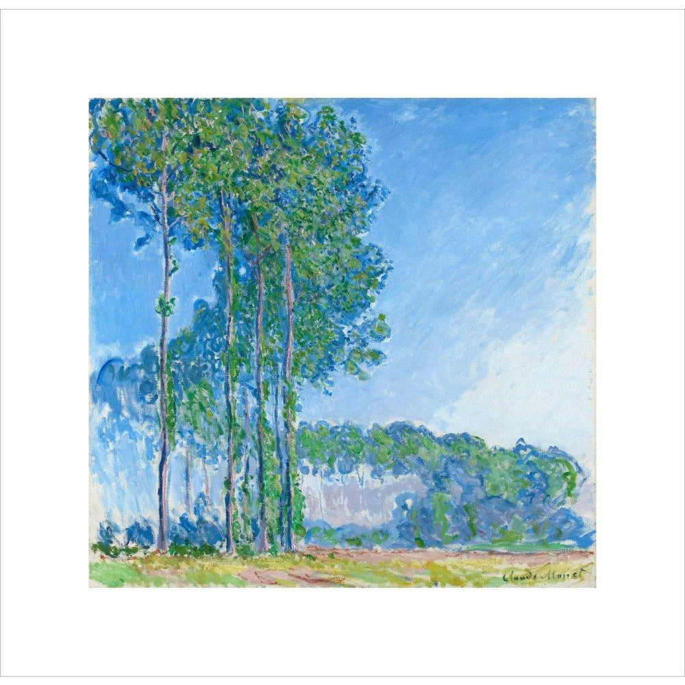 Monet's Poplars - Art print