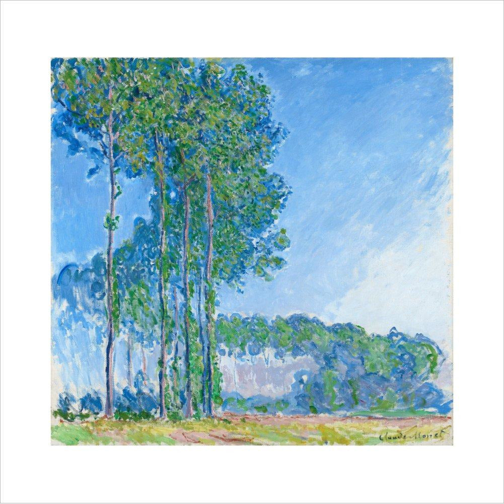 Monet's Poplars - Art print