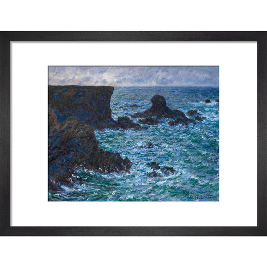 Rocks at Port-Coton - Art print