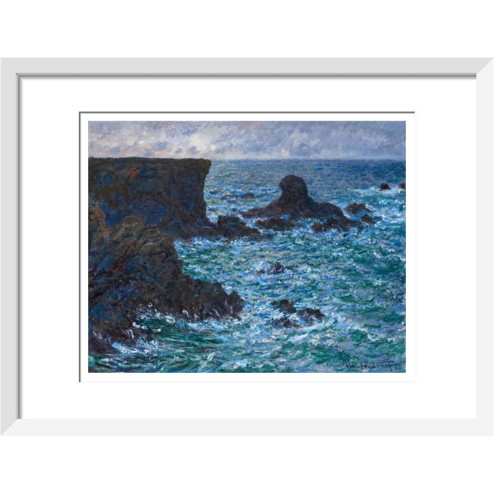 Rocks at Port-Coton - Art print