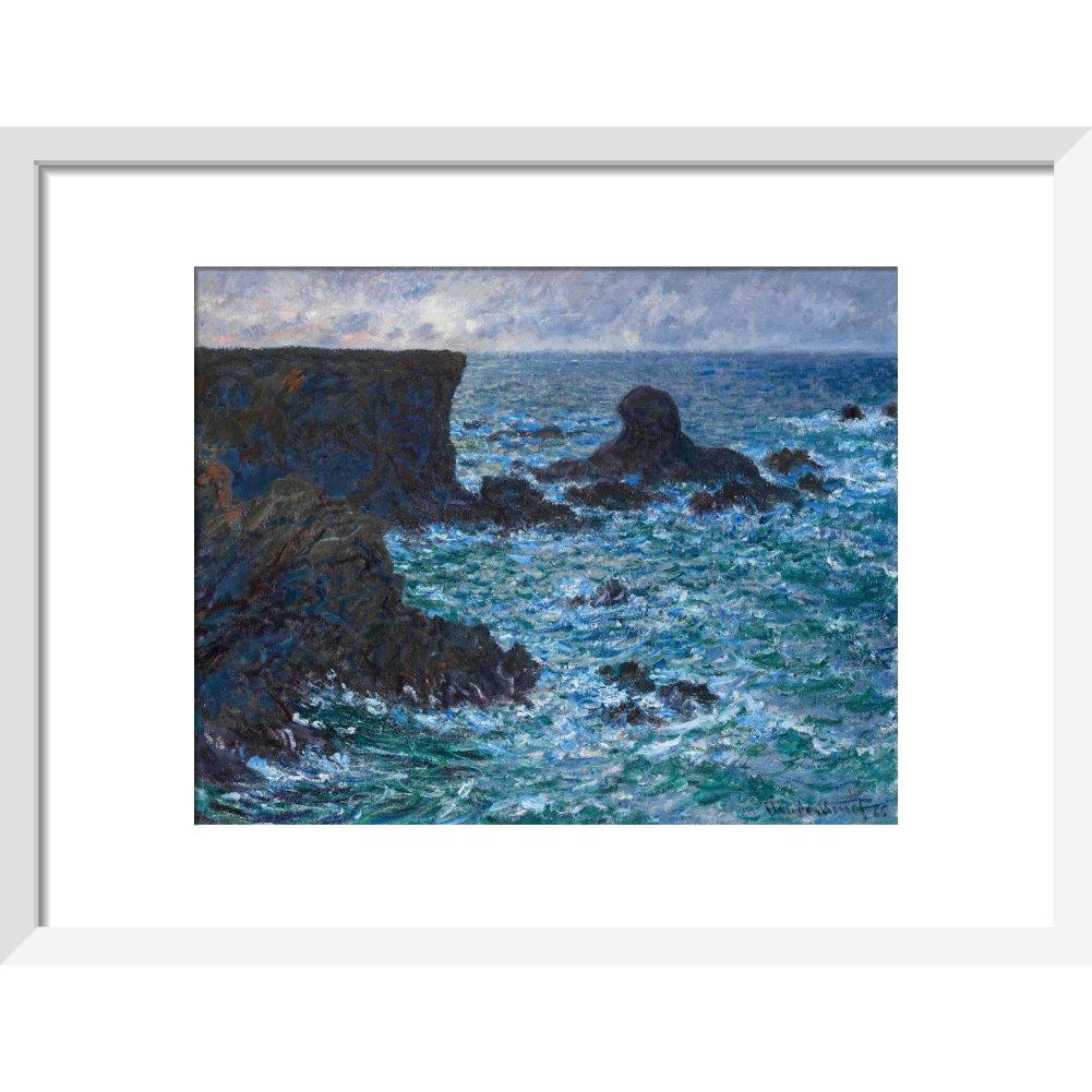 Rocks at Port-Coton - Art print