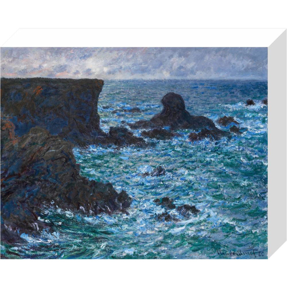 Rocks at Port-Coton - Art print