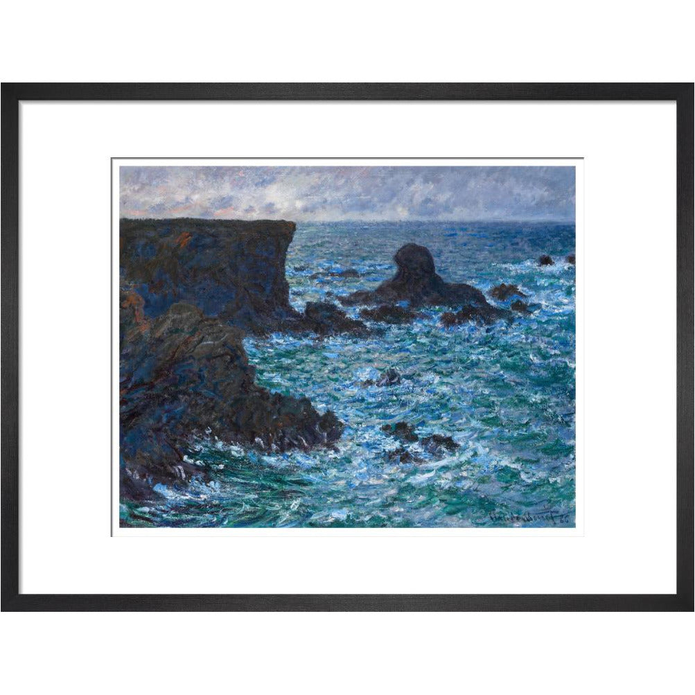 Rocks at Port-Coton - Art print