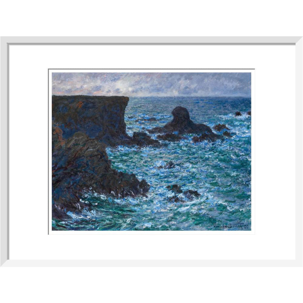 Rocks at Port-Coton - Art print