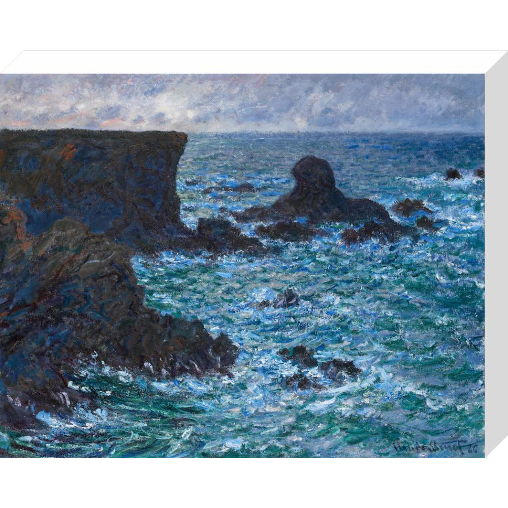 Rocks at Port-Coton - Art print